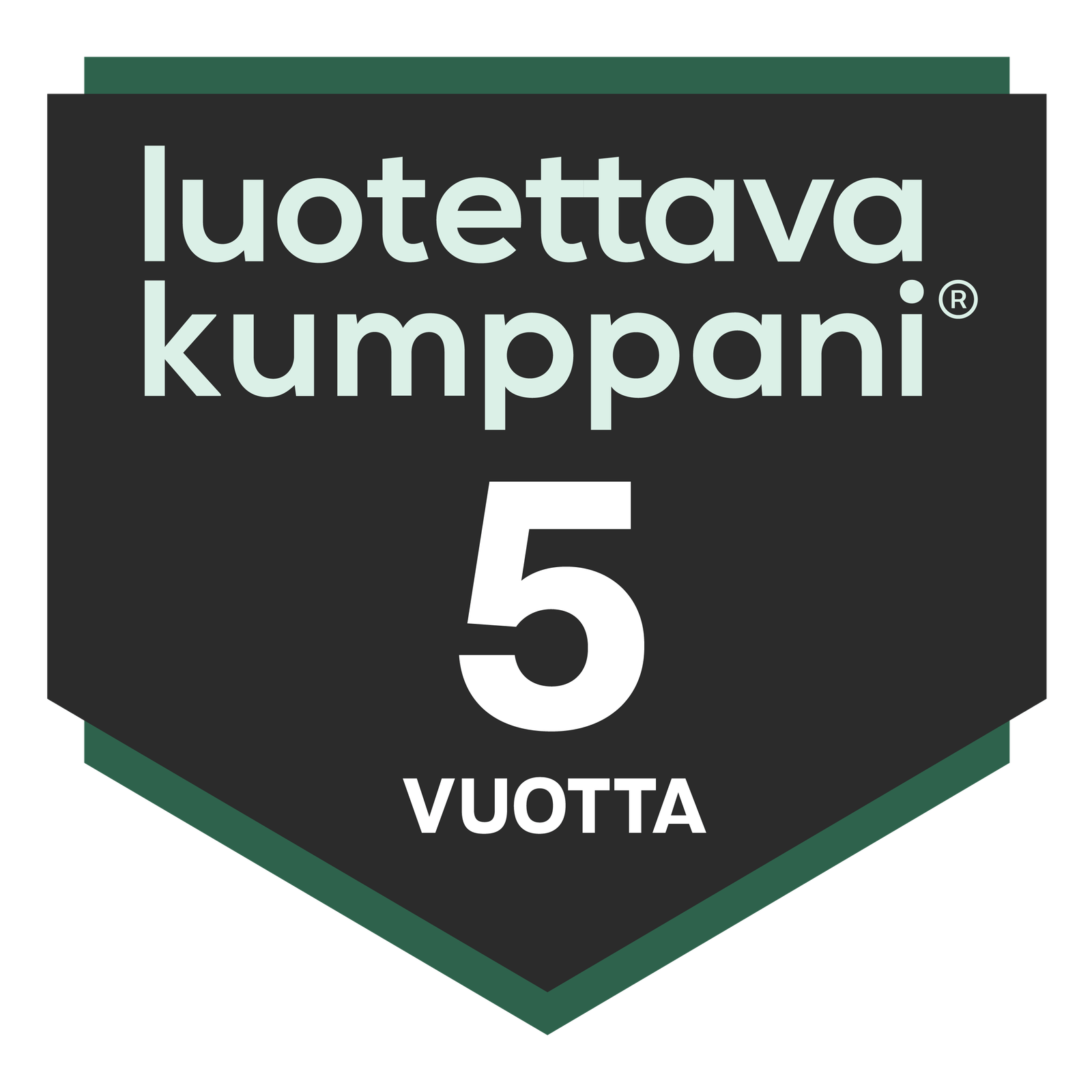 Luotettava Kumppani 5 vuotta